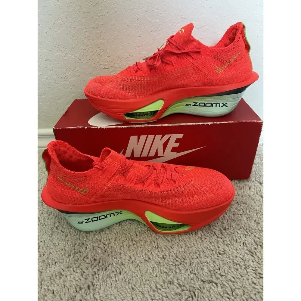 Nike Air Zoom Alphafly NEXT% 3 Women Running Bright Crimson FD8315-600 Size 7